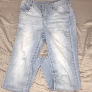 High-rise jeans